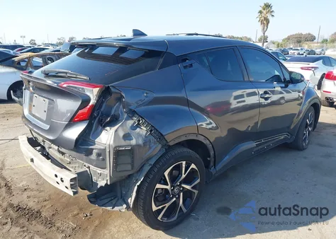 2018 Toyota C-Hr Xle z USA, uszkodzony, nr VIN JTNKHMBX9J1009564